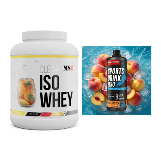 Basis-Set: MST Iso Clear + Body Attack Sports Drink Zero – alle enthaltenen Artikel