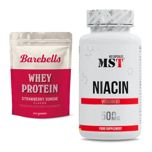 Basis-Set: Barebells Whey Protein + MST Niacin – alle enthaltenen Artikel