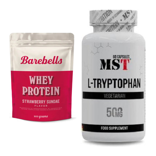 Basis-Set: Barebells Whey Protein + MST Tryptophan 500mg – alle enthaltenen Artikel