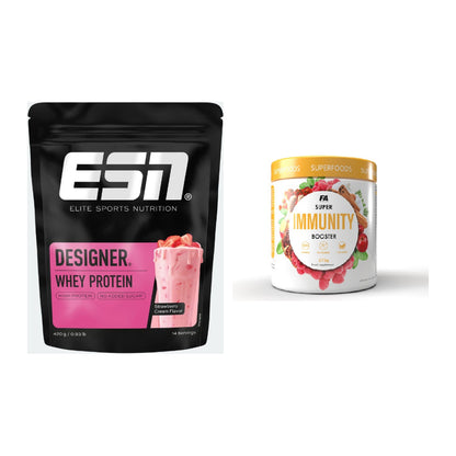 Basis-Set: ESN Designer Whey + FA Nutrition Wellnes Line Super – alle enthaltenen Artikel