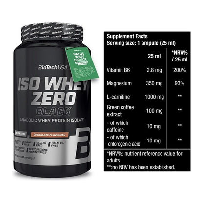 Basis-Set: BioTech Iso Whey Zero Black + BioTech Magna Shot – alle enthaltenen Artikel