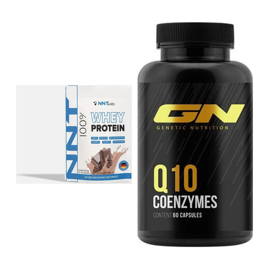 Basis-Set: NNT Whey + GN Q10 Health Line – alle enthaltenen Artikel