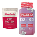 Basis-Set: Barebells Whey Protein + INLEAD Vitamin D3 + K2 + Magnesium – alle enthaltenen Artikel