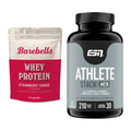 Basis-Set: Barebells Whey Protein + ESN Athlete Stack:MEN – alle enthaltenen Artikel