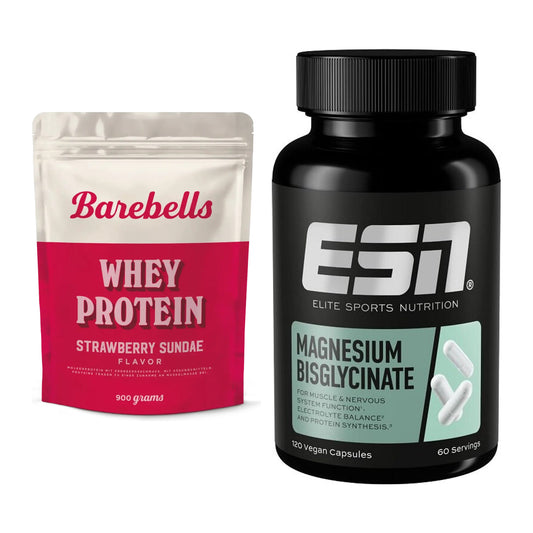 Basis-Set: Barebells Whey Protein + ESN Magnesium Bisglycinat – alle enthaltenen Artikel