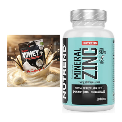 Basis-Set: Sinob Honest Whey+ + Nutrend Zinc Chelate 15mg – alle enthaltenen Artikel
