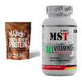Basis-Set: Wispy Whey 100% + MST All Vitamins 60 Pillen – alle enthaltenen Artikel