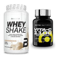 Basis-Set: BioTech Whey Shake + Scitec Vitamin C 1100 – alle enthaltenen Artikel