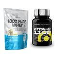 Basis-Set: BioTech 100% Pure Whey + Scitec Vitamin C 1100 – alle enthaltenen Artikel