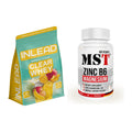 Basis-Set: INLEAD Clear Whey Isolate + MST Zinc + Magnesium + B6 60 – alle enthaltenen Artikel