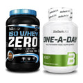 Basis-Set: BioTech Iso Whey Zero + BioTech One A Day 100 Tabl. – alle enthaltenen Artikel