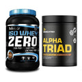 Basis-Set: BioTech Iso Whey Zero + Dedicated Alpha Triad 180 Tabl. – alle enthaltenen Artikel