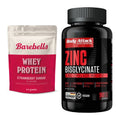 Basis-Set: Barebells Whey Protein + Body Attack Zink Bisglycinate – alle enthaltenen Artikel