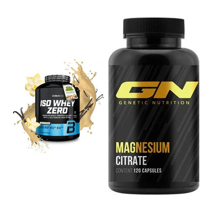 Basis-Set: BioTech Iso Whey Zero + GN Magnesium Citrate – alle enthaltenen Artikel
