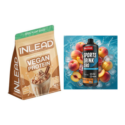 Basis-Set: INLEAD Vegan Protein + Body Attack Sports Drink Zero – alle enthaltenen Artikel