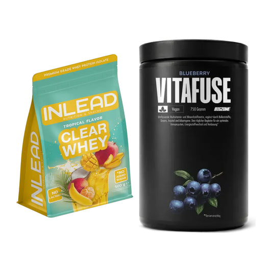 Basis-Set: INLEAD Clear Whey Isolate + Big Zone Vitafuse – alle enthaltenen Artikel