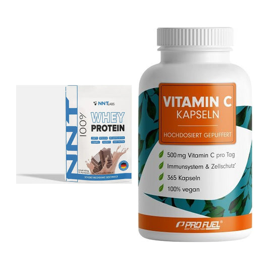 Basis-Set: NNT Whey + ProFuel Vitamin C gepuffert – alle enthaltenen Artikel