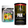 Basis-Set: ProFuel V-Protein Vegan 8K + Universal Animal Pak 44 – alle enthaltenen Artikel