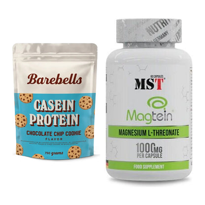 Basis-Set: Barebells Casein Protein + MST Magnesium L-Threonate – alle enthaltenen Artikel