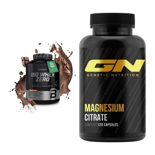 Basis-Set: BioTech Iso Whey Zero Black + GN Magnesium Citrate – alle enthaltenen Artikel
