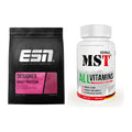 Basis-Set: ESN Designer Whey + MST All Vitamins 120 Tabl. – alle enthaltenen Artikel