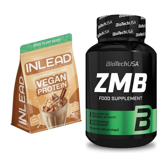 Basis-Set: INLEAD Vegan Protein + BioTech ZMB – alle enthaltenen Artikel