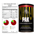 Basis-Set: Scitec Casein Complex + Universal Animal Pak 44 Serv. – alle enthaltenen Artikel