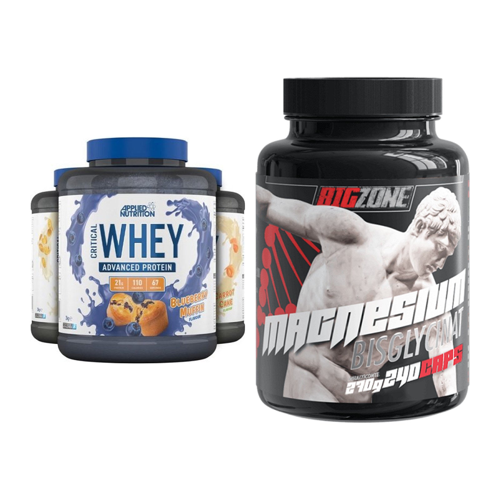 Basis-Set: Applied Nutrition Critical + Big Zone Magnesium – alle enthaltenen Artikel