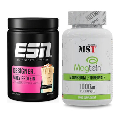 Basis-Set: ESN Designer Whey + MST Magnesium L-Threonate Magtein – alle enthaltenen Artikel