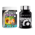 Basis-Set: ProFuel V-Protein Vegan 8K + Scitec Chromium Picolinate – alle enthaltenen Artikel
