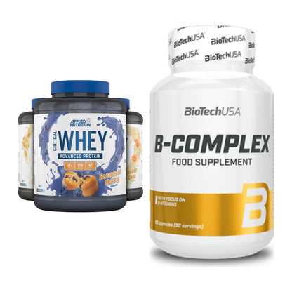 Basis-Set: Applied Nutrition Critical + BioTech B Complex 60 Tabl. – alle enthaltenen Artikel