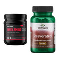 Basis-Set: Body Attack Whey Amino Gold + Swanson Resveratrol – alle enthaltenen Artikel