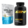 Basis-Set: BioTech 100% Pure Whey + GN Magnesium Citrate – alle enthaltenen Artikel