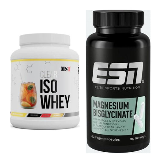 Basis-Set: MST Iso Clear + ESN Magnesium Bisglycinate – alle enthaltenen Artikel