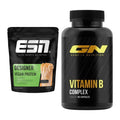 Basis-Set: ESN Designer Vegan Protein + GN Vitamin B-Complex – alle enthaltenen Artikel