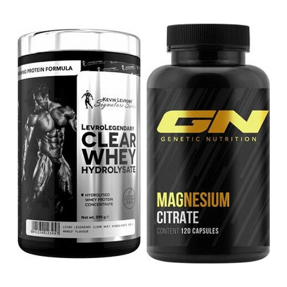 Basis-Set: Kevin Levrone Clear Whey + GN Magnesium Citrate – alle enthaltenen Artikel