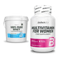 Basis-Set: BioTech 100% Pure Whey + BioTech Multivitamin für Frau 60 – alle enthaltenen Artikel