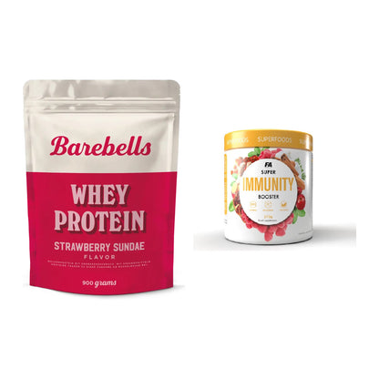 Basis-Set: Barebells Whey Protein + FA Nutrition Wellnes Line Super – alle enthaltenen Artikel