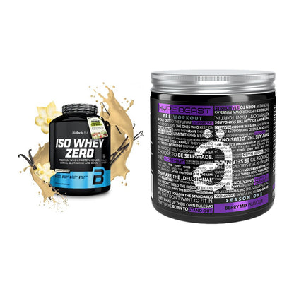 Basis-Set: BioTech Iso Whey Zero + Nanosupps Hype Beast – alle enthaltenen Artikel
