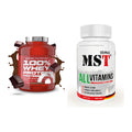 Basis-Set: Scitec 100% Whey Professional + MST All Vitamins 120 Tabl. – alle enthaltenen Artikel