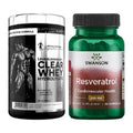 Basis-Set: Kevin Levrone Clear Whey + Swanson Resveratrol – alle enthaltenen Artikel