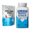 Basis-Set: BioTech 100% Pure Whey + INLEAD Mineral Stack – alle enthaltenen Artikel