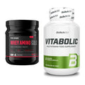 Basis-Set: Body Attack Whey Amino Gold + BioTech Vitabolic 30 Tabl. – alle enthaltenen Artikel