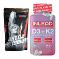 Basis-Set: Big Zone Battle Isolate + INLEAD Vitamin D3 + K2 – alle enthaltenen Artikel