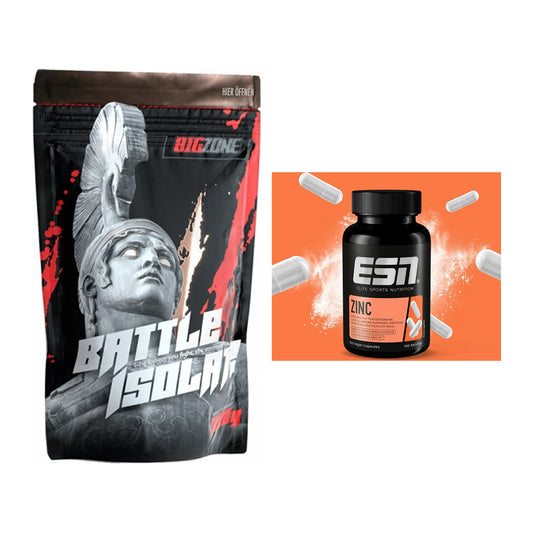 Basis-Set: Big Zone Battle Isolate + ESN Zinc – alle enthaltenen Artikel