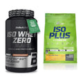 Basis-Set: BioTech Iso Whey Zero Black + Olimp Iso Plus – alle enthaltenen Artikel