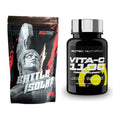 Basis-Set: Big Zone Battle Isolate + Scitec Vitamin C 1100 – alle enthaltenen Artikel