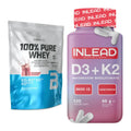 Basis-Set: BioTech 100% Pure Whey + INLEAD Vitamin D3 + K2 + Magnesium – alle enthaltenen Artikel