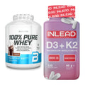Basis-Set: BioTech 100% Pure Whey + INLEAD Vitamin D3 + K2 + Magnesium – alle enthaltenen Artikel