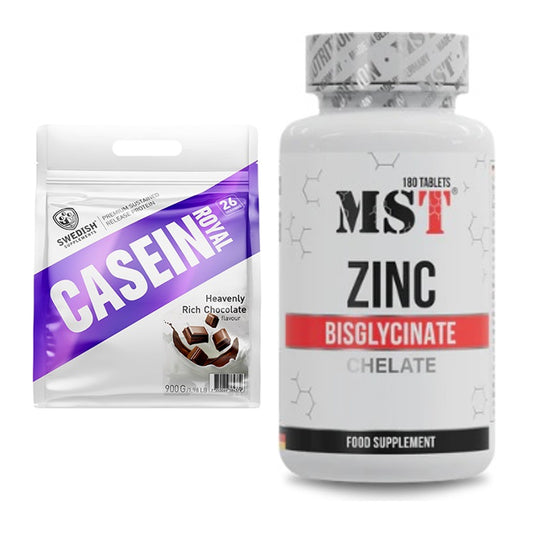 Basis-Set: Swedish Supplements Casein + MST Zinc Chelate – alle enthaltenen Artikel